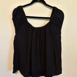 Women’s old navy tank top 2xl black